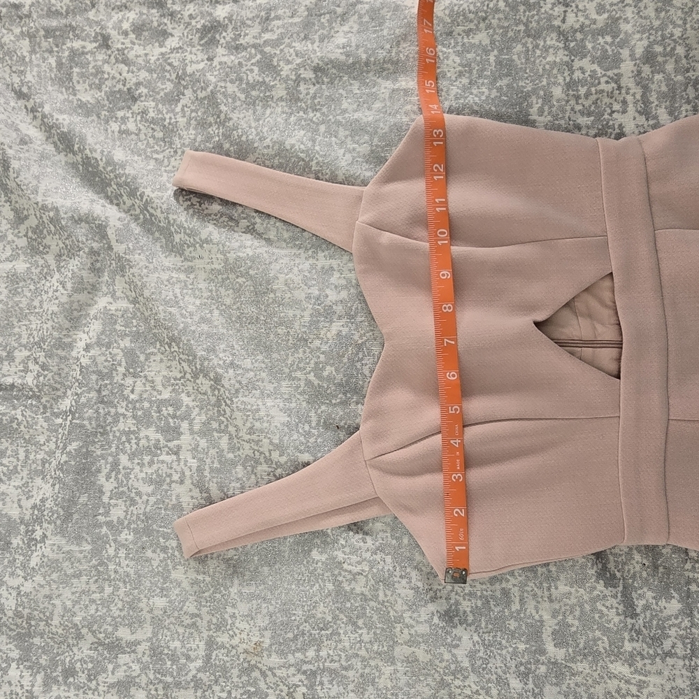 River Island Pink Cut Out Backless Midi Dress - Picture 10 of 12